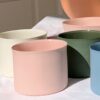 Mug en porcelaine, coloris Craie par Elisabeth Hardy